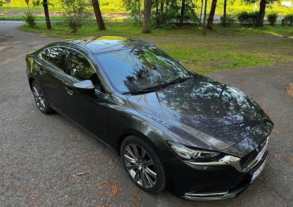 Mazda 6 cena 69900 przebieg: 189000, rok produkcji 2018 z Sosnowiec małe 742